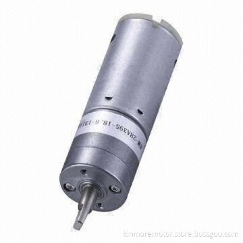 24V DC Motor for Dispenser/Robots/Coffee Machines/Toys, with 6mm Inline Shaft, 27.5mm Gearbox